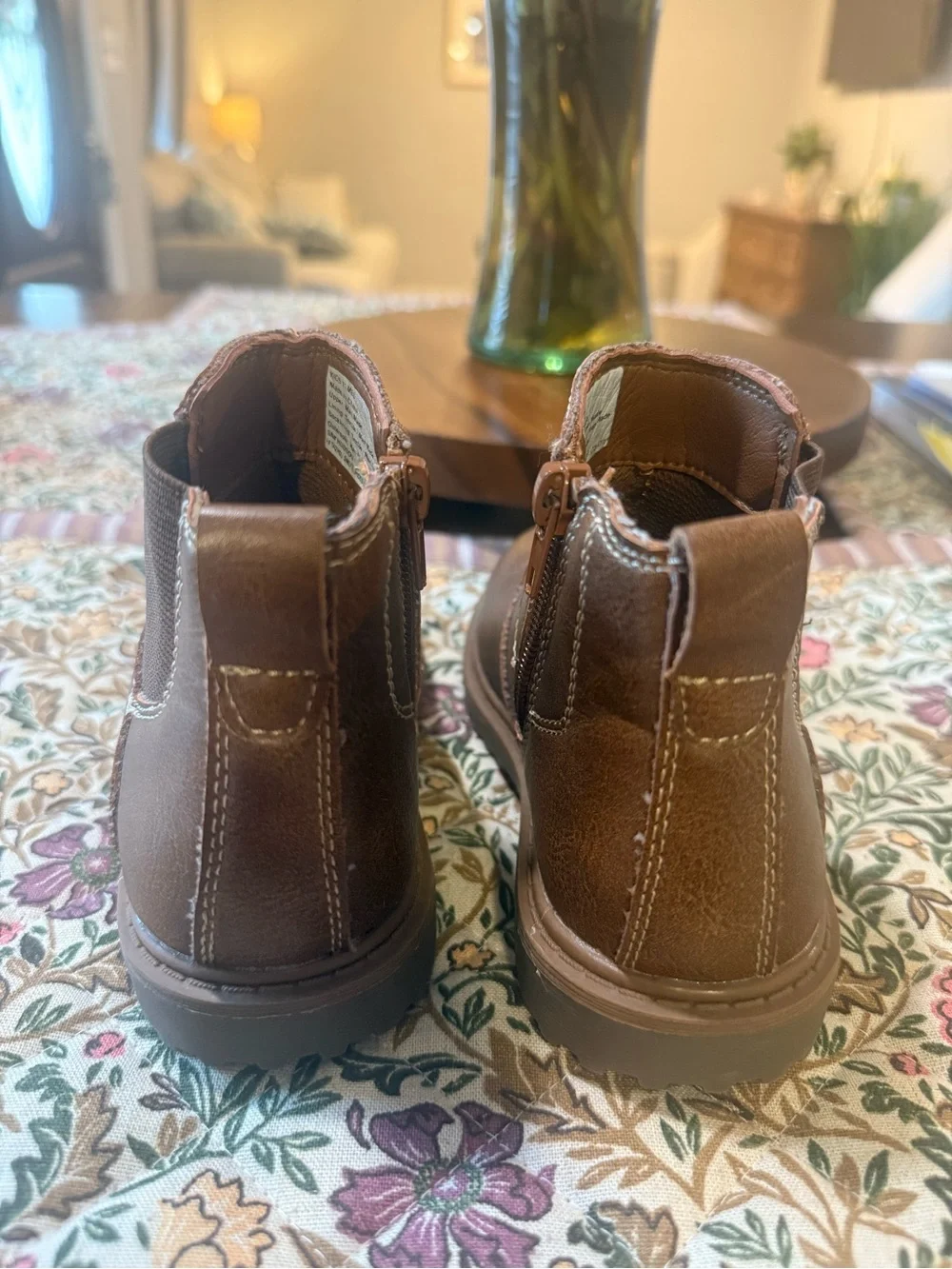 Kids Brown Chelsea Ankle Boots